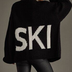 NWT Hand Knit SKI Cardigan Oversized Comfort